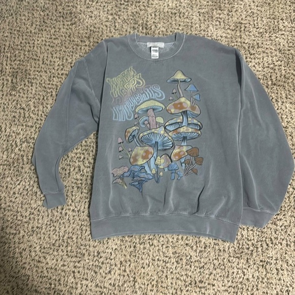 Urban Outfitters | UO Project Social T Warm Happy Thoughts Pullover Sweatshirt - Picture 2 of 4